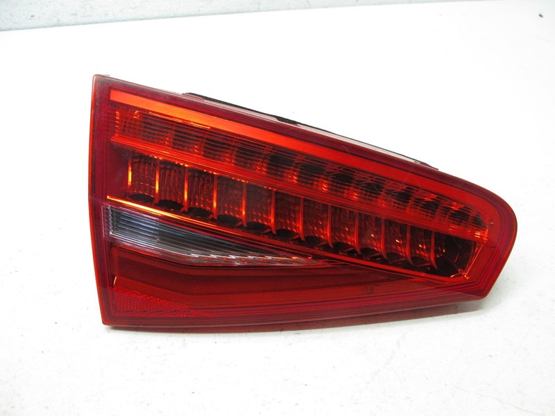 13-16 AUDI B8 A4 S4 SEDAN REAR LEFT DRIVER TRUNK MOUNTED TAIL LIGHT LED 060624B