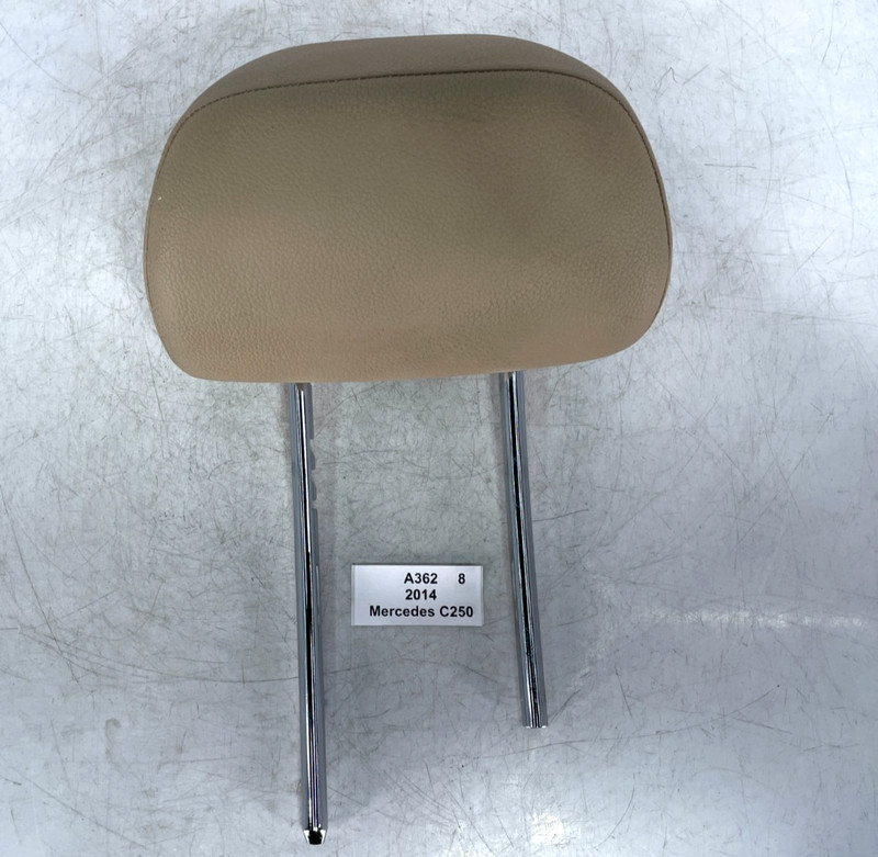 ✅ 08-14 OEM Mercedes W204 C250 Rear Right Passenger Headrest Head Rest Beige