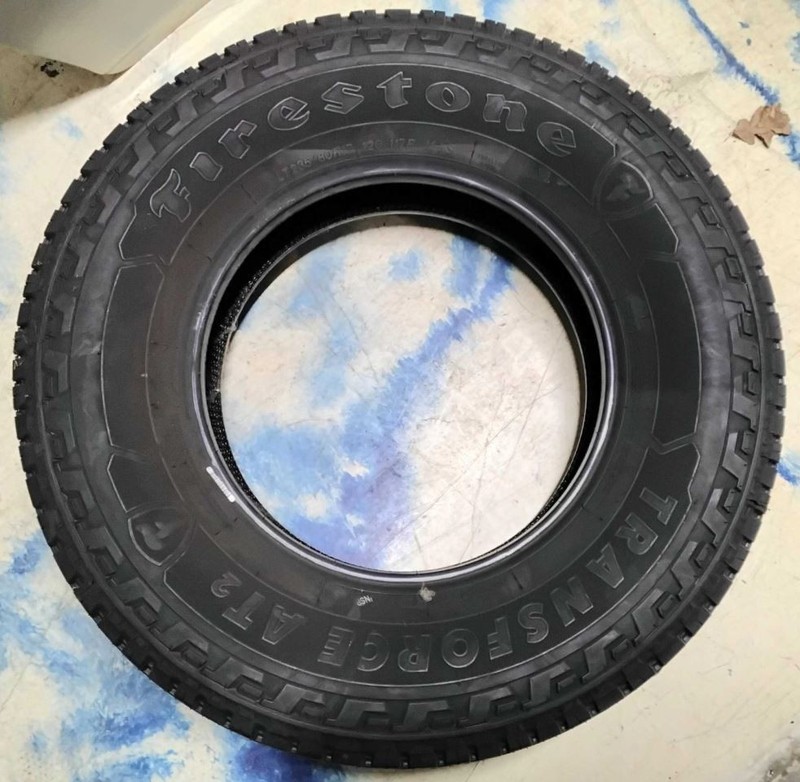 NOS LT235/80R17 Firestone Transforce AT2 Tire 120/117R DOT 0519 16/32 Tread