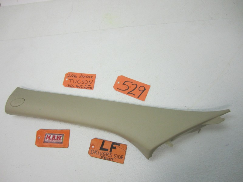 FITS 05-09 TUCSON LEFT FRONT A PILLAR POST TRIM WINDSHIELD DASH PILLER COVER CAP