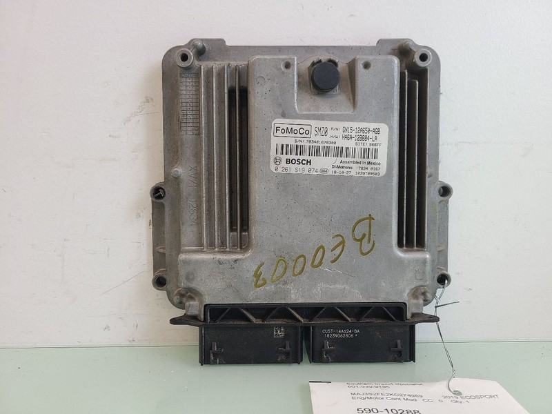 Engine ECM Electronic Control Module 1.0L Fits 18-21 ECOSPORT 579418