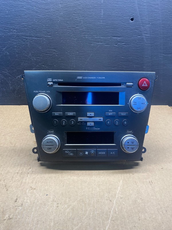 2007 2008 Subaru Legacy Outback Radio AC Heater Temperature Control Panel AC7084
