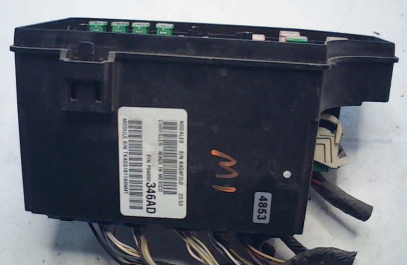 2011-2014 Chrysler 200 Dodge Avenger Under Hood TIPM Fuse Relay Box P04692346AD