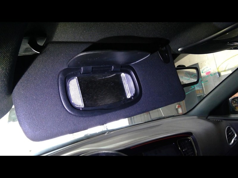 Driver Left Sun Visor With Illumination Fits 13-16 DART 1618191