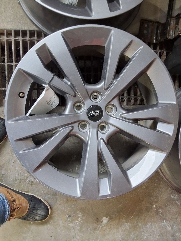 2021-2025 Ford Explorer Wheel Rim 20x8 Aluminum 5 Split Spoke Painted Gray