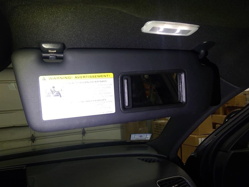 Passenger Right Sun Visor Fits 15-23 AUDI Q3 1755847