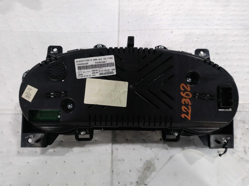 Used Speedometer Gauge fits: 2016 Jeep Renegade cluster tachometer MPH 160 MPH 3