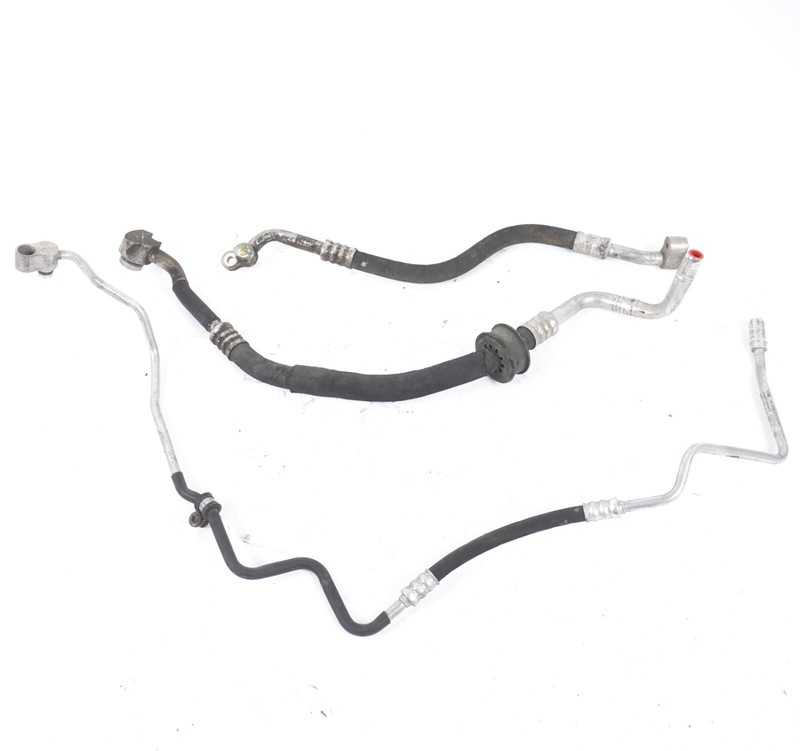 11 - 14 AUDI A8 A8L 3.0L Ac Hose Line Pipe SET of 3 OEM