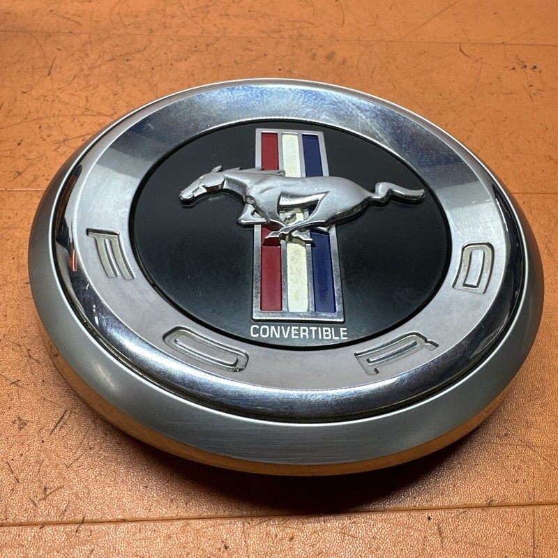 2010 2011 2012 Ford Mustang Rear Chrome Trunk Pony Emblem Badge Convertibl OEM