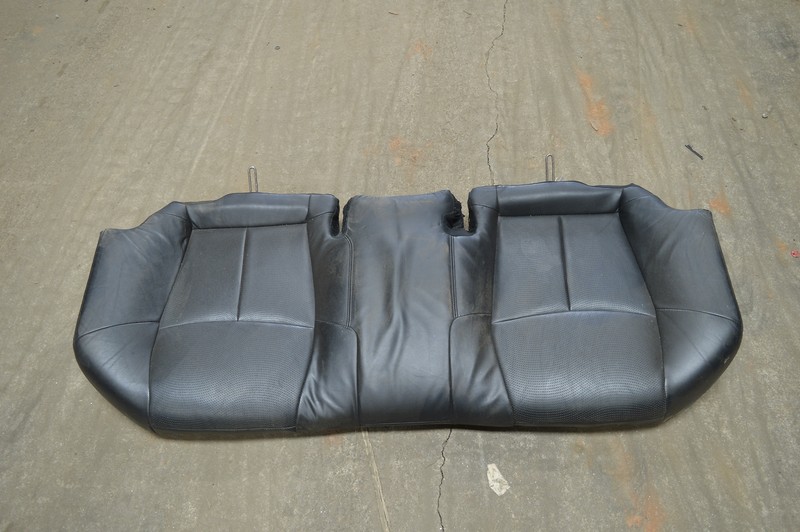 2011-2013 INFINITI M56 REAR LOWER BOTTOM SEAT CUSHION LEATHER BLACK OEM