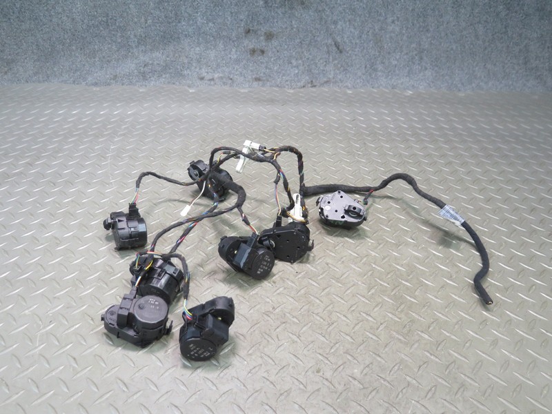 2006-2010 BMW E63 E64 M6 A/C HEATER FLAP DOOR ACTUATOR MOTOR WIRING SET