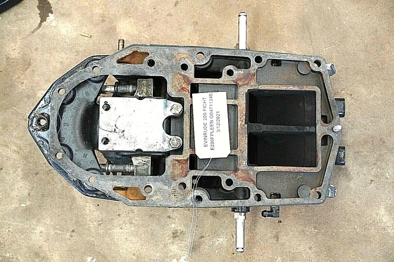 Evinrude Outboard 200 225 HP Exhaust Adapter Plate 5001299 FRESHWATER!