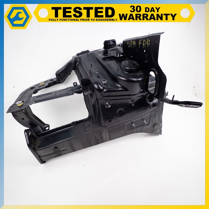 15-24 PORSCHE MACAN FRONT RIGHT PASSENGER SIDE MEMBER APRON RAIL FRAME BLACK OEM