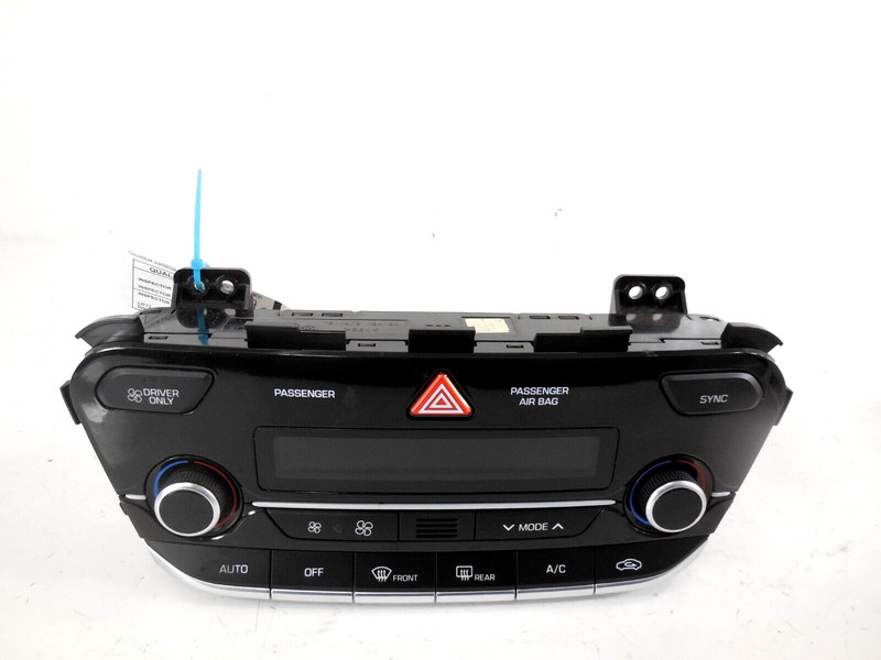 2017-2019 Hyundai Ioniq AC A/C Heat Climate Temperature Control OEM