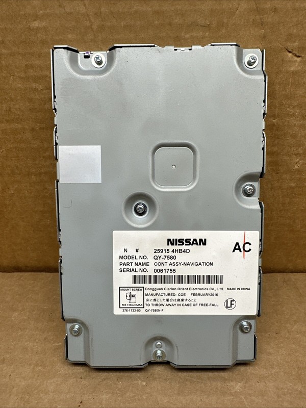 2019-2021 INFINITI QX50 DRIVER ASSIST NAVIGATION CONTROL MODULE 25915 4HB4D OEM