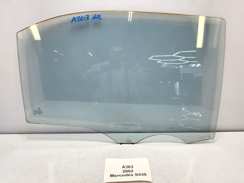 ✅ 00-06 OEM Mercedes W220 S430 S500 Rear Right Passenger Side Door Window Glass