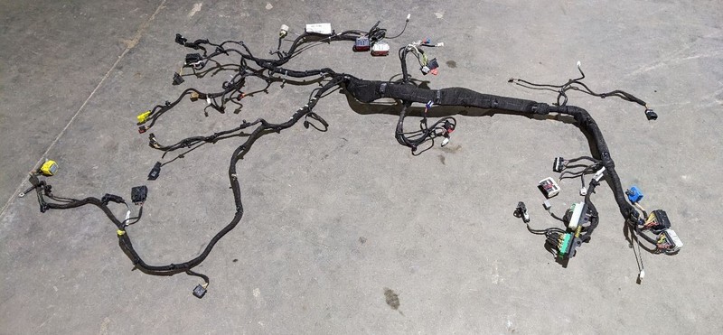 2019 2020 Jeep Wrangler JL OEM Dash Instrument Panel Wiring Harness 6841 1181539
