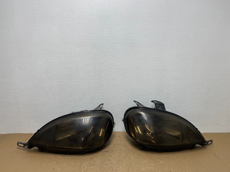 1998 to 2001 Mercedes ML320 ML-Class Left+Right Xenon Black Headlights AB8436 DG