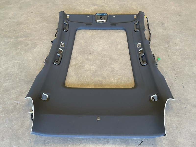 18 19 20 21 22 Volvo XC60 Overhead Roof Headliner Cover Panel Black 1603 OEM
