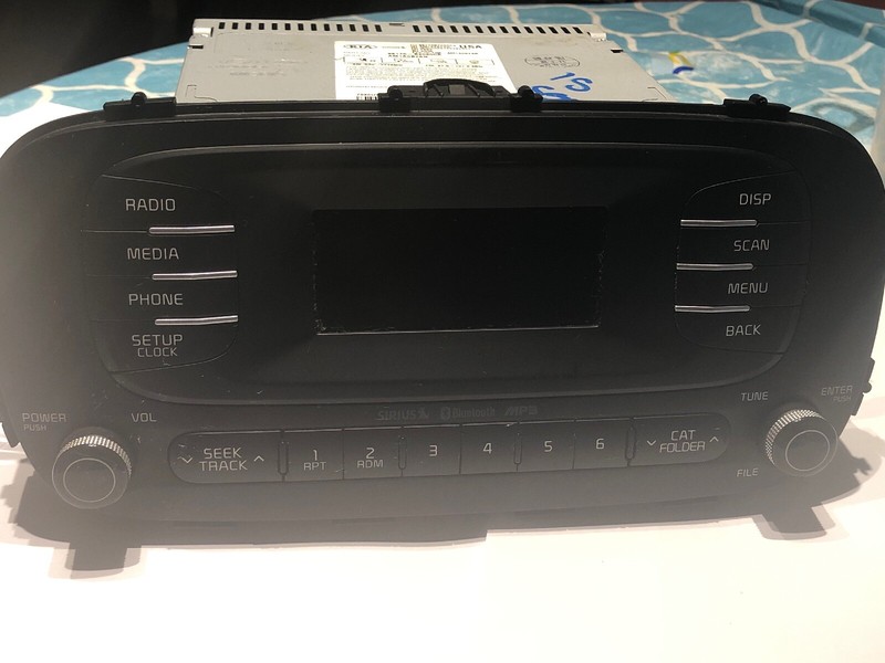14 2014 15 2015 Kia Soul Radio Mp3 Sirius Player Bluetooth 96170-B2090CA B715