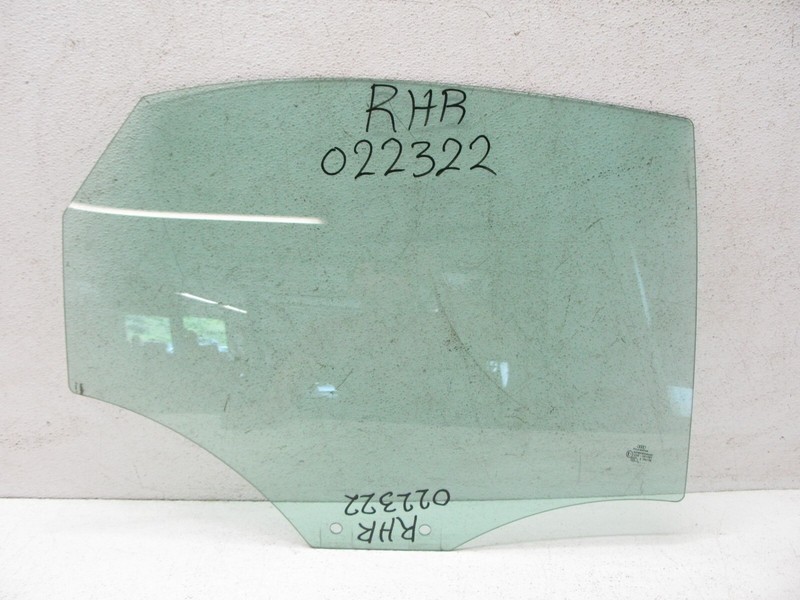 09-16 AUDI B8 A4 S4 RS4 SEDAN REAR PASSENGER RIGHT SIDE WINDOW GLASS OEM 022322