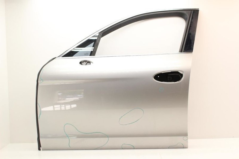 10-16 PANAMERA Turbo AWD Silver Driver Left Front Door Shell