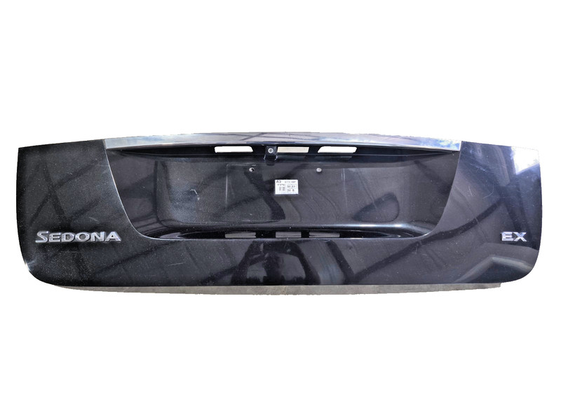2015 2018 Kia Sedona EX Tail Gate Lift Gate Back Panel Applique With Camera OEM