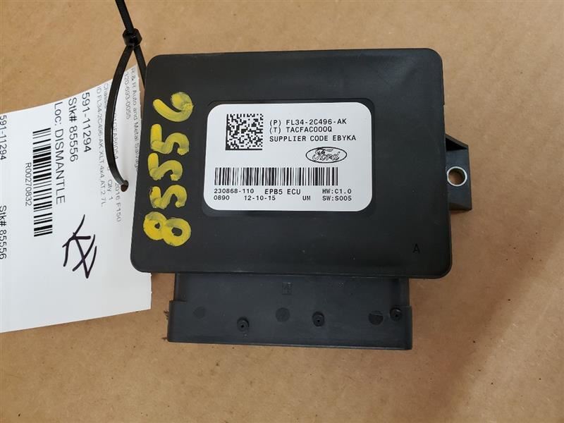 Chassis ECM Parking Brake Fits 15-20 FORD F150 PICKUP 270832