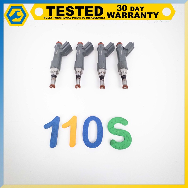 17-22 Toyota Prius Prime FUEL INJECTOR SET OF 4 OEM