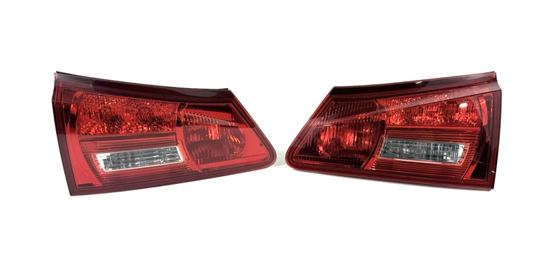 2006-2008 Lexus IS250 IS350 Trunk Lid Tail Lights Left & Right Pair Set OEM