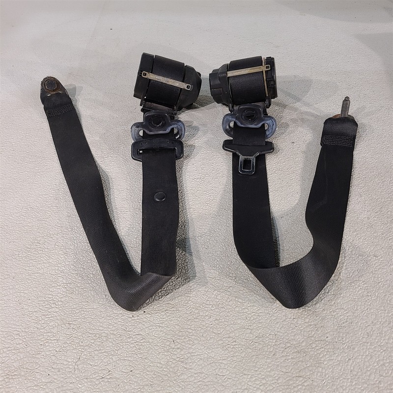 97-04 Porsche 986 Boxster Convertible Seatbelt Set Seat Belt Retractors Aa7462