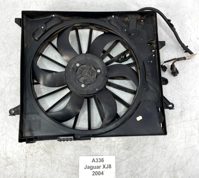 ✅ 2004-2009 OEM Jaguar XJ8 XJR Engine Radiator Cooling Fan Assembly
