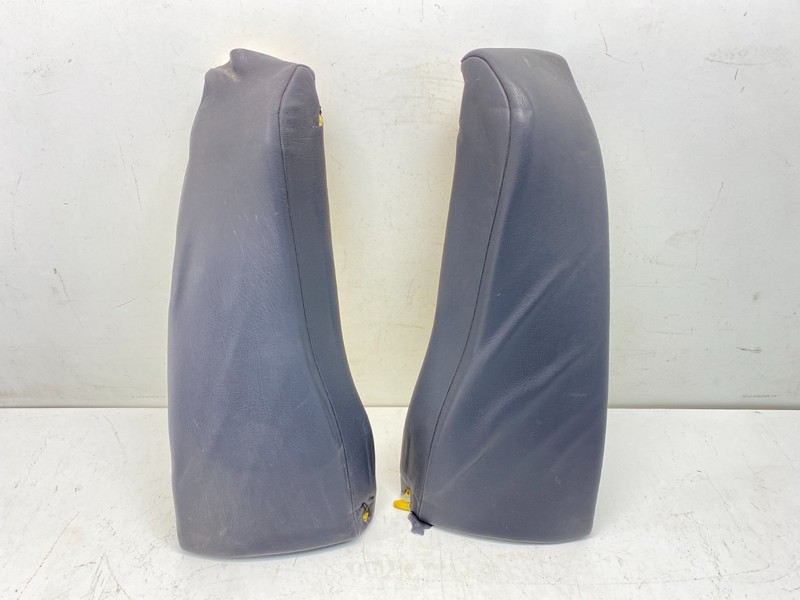 91-98 BMW E36 3 Series Cpe Rear Left & Right Seat Bolster Cushion Black Set OEM✅