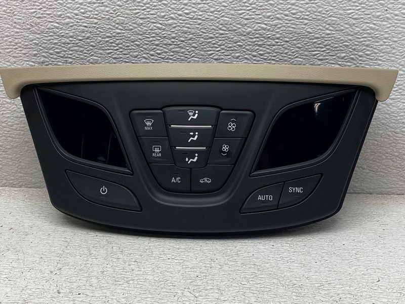 16-18 BUICK ENVISION FRONT CENTER CONSOLE HVAC CLIMATE CONTROL PANEL OEM LOT737