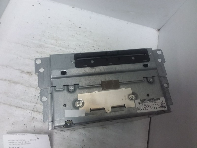 Radio Receiver AM FM CD With Navigation Fits 10-13 BMW 535i GT 65129275511