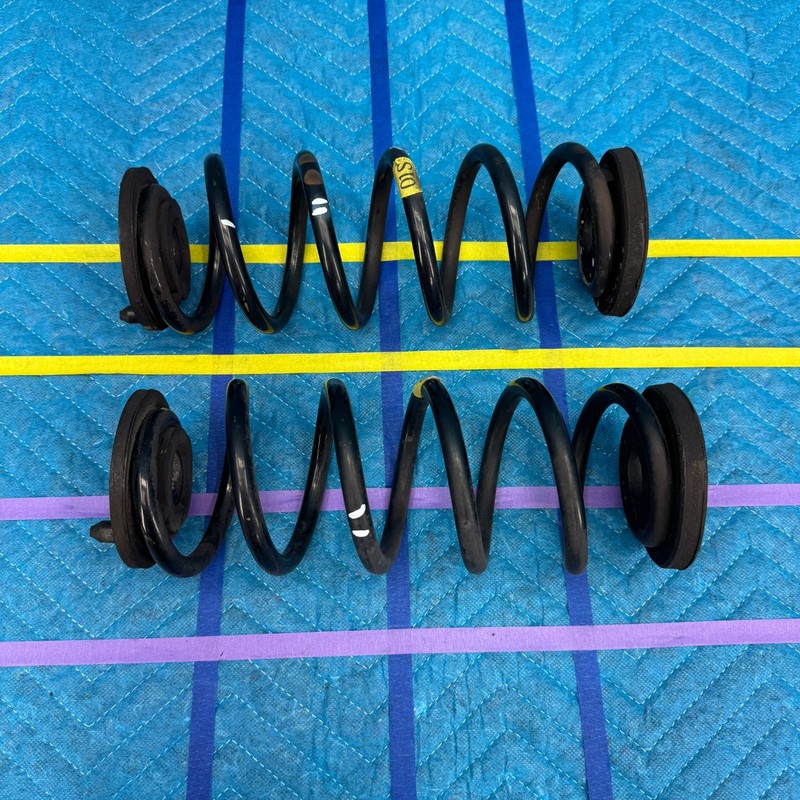 2007–2014 Audi TT Roadster Convertible Rear Suspension Coil Springs Set OEM