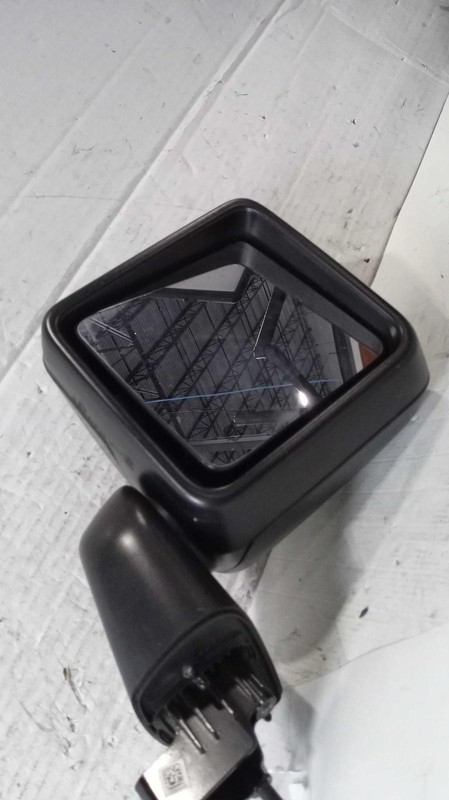 2018 Jeep Wrangler Left Door Mirror Assembly Orange OEM 699388 92K Miles