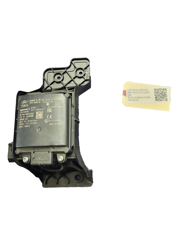 Used Oem Lincoln Left Driver Rear Blind Spot Radar Sensor 2017-2019 MKC 2.0L FWD