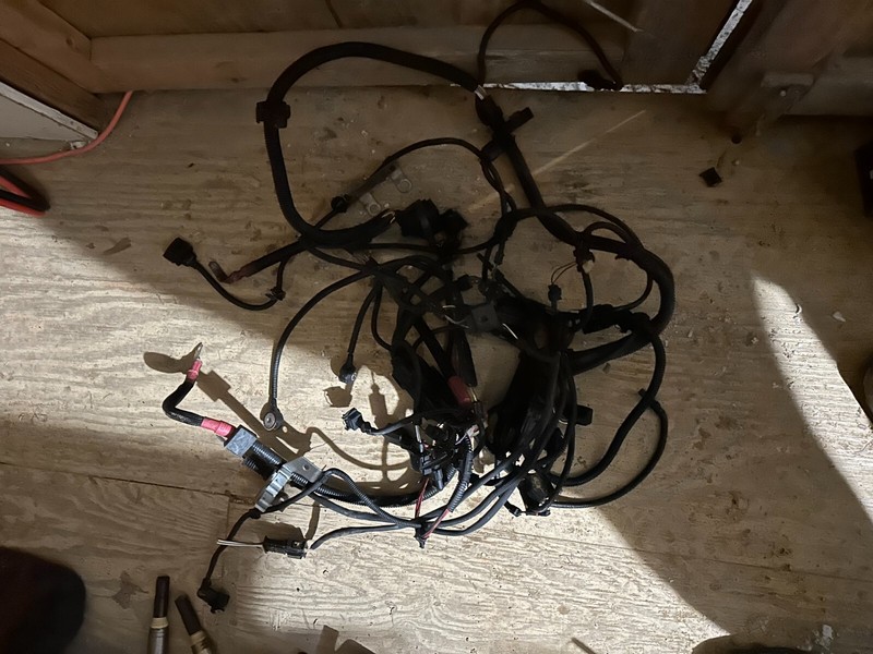 10-14 BMW X5 X6 X5M X6M E70 E71 N63 S63 OEM 3.0 MAIN ENGINE WIRING HARNESS