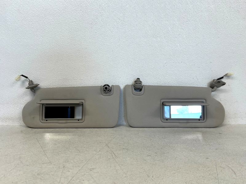 ⭐2019-2025 INFINITI QX50 FRONT LEFT/RIGHT UPPER SUN VISOR SHADE SET OEM LOT2742