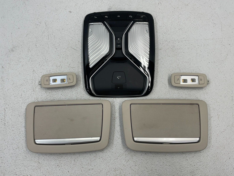16 17 18 19 BMW 750i G12 Overhead Dome Light Lamp Switch Panel Set 1529 OEM