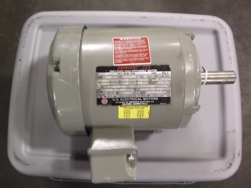 Unimount 125 K3330533 Enclosed High Efficiency Motor 2.0 HP *FREE SHIPPING*