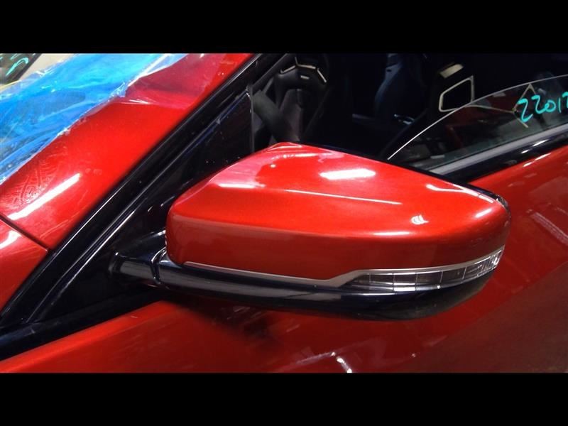 Driver Side View Mirror Opt DR2 Integrated Turn Signal Red Fits 15-18 ATS 863612