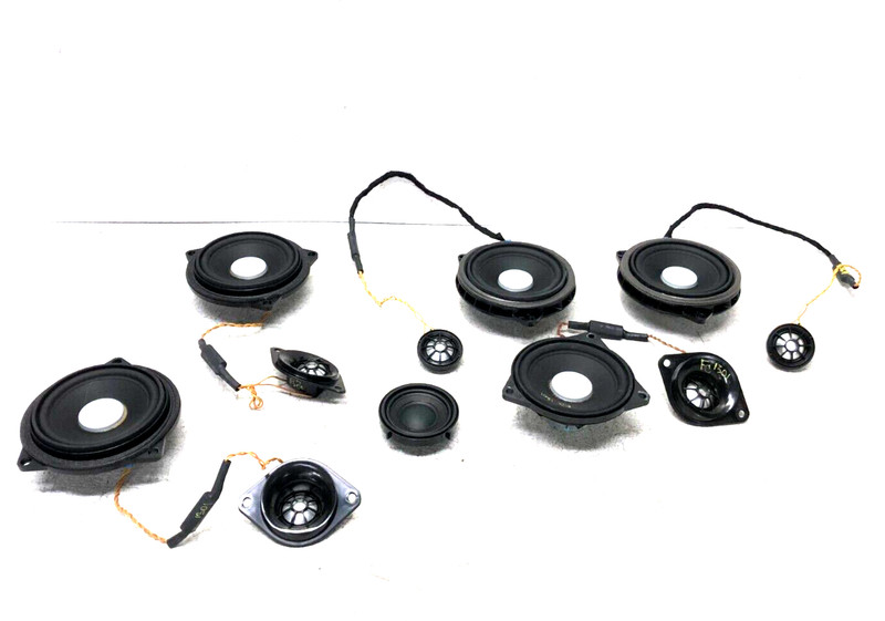 12-16 BMW F12 640i 650i CONVERTIBLE HARMAN DOOR SPEAKER TWEETER SET X11 1301 OEM