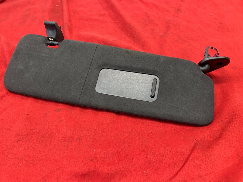 12-19 BMW F06 F13 6 Series M6 Right Passenger Side Sun Visor Alcantara Black OEM