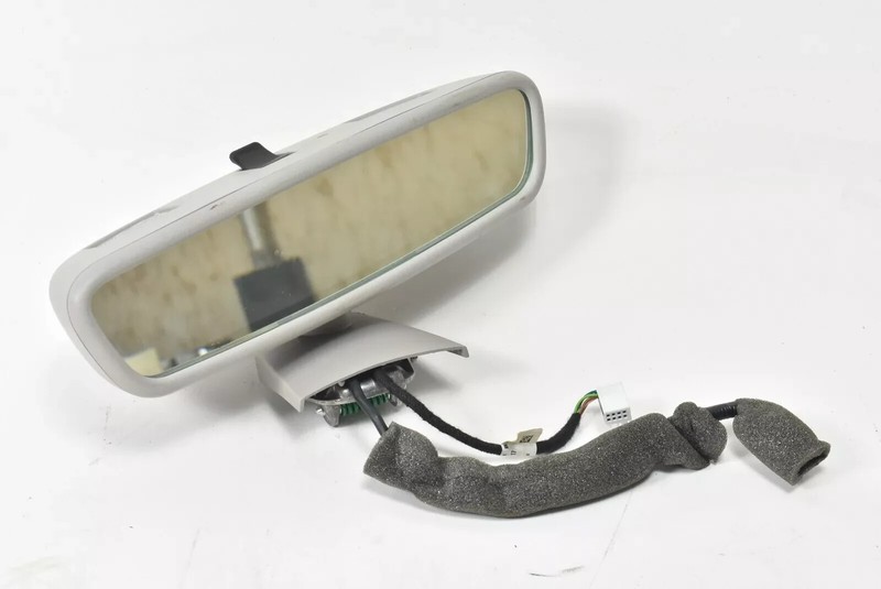 08-15 Mercedes X204 GLK350 C300 Interior Rear View Mirror Gray 2048100517 OEM
