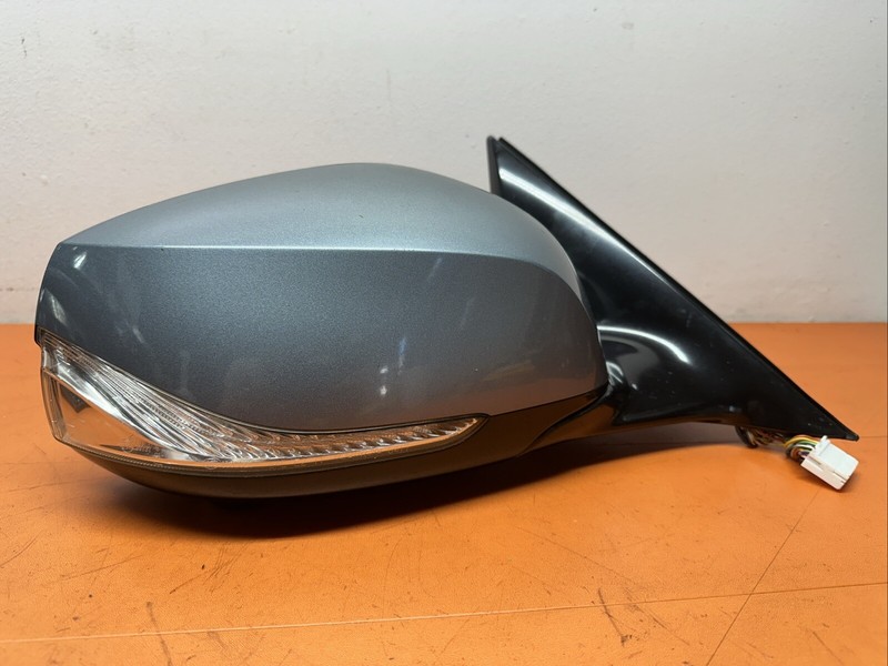 14 - 2015 INFINITI Q50 RIGHT PASSENGER DOOR MIRROR CAMERA HEATED OE AUTO DIMMING