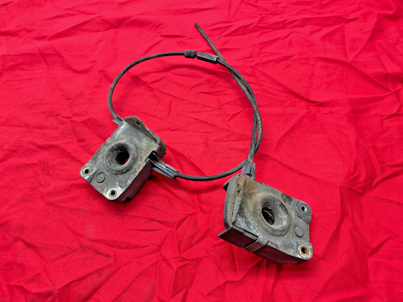 91-02 BMW E36 3 Series M3 Z3 Hood Latch Release Bowden Lock Cable Pair Set OEM✅