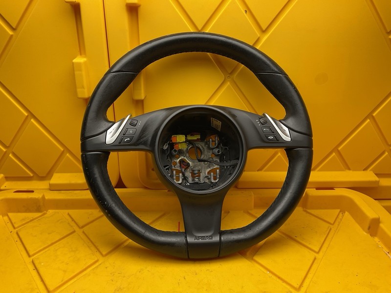 2011-2016 PORSCHE CAYENNE PANAMERA (958 970 G1) STEERING WHEEL w/ SWITCHES 1236