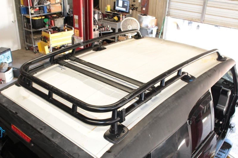 07-14 Toyota FJ Cruiser 4.0L Overhead Roof Rack Luggage Rack